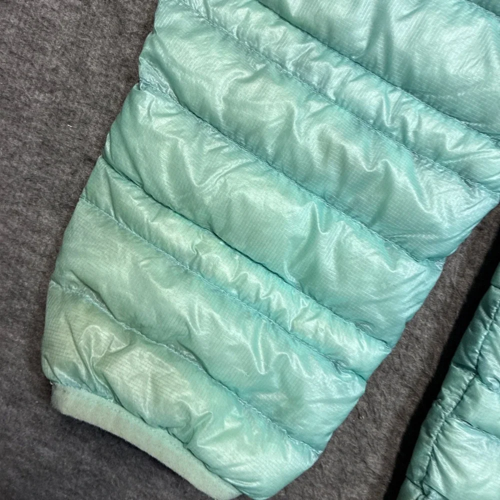 Vintage Patagonia Ultralight Down‎ Jacket Mens L Teal Blue 84756SP14 Faded